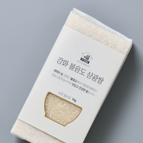 강화섬쌀 볼음도 특등급 삼광쌀 쌀눈쌀(배아미) (2023년산, 단일품종, 진공포장)