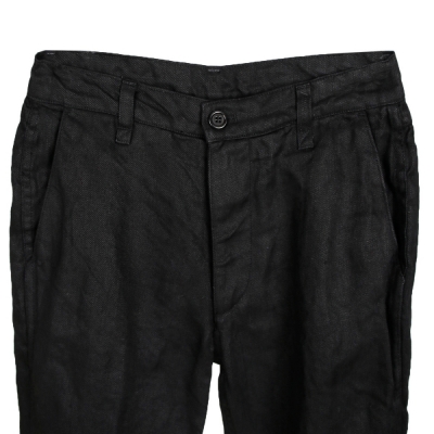 Indigo Linen Jeans (Black)