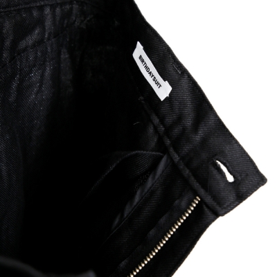 Indigo Linen Jeans (Black)
