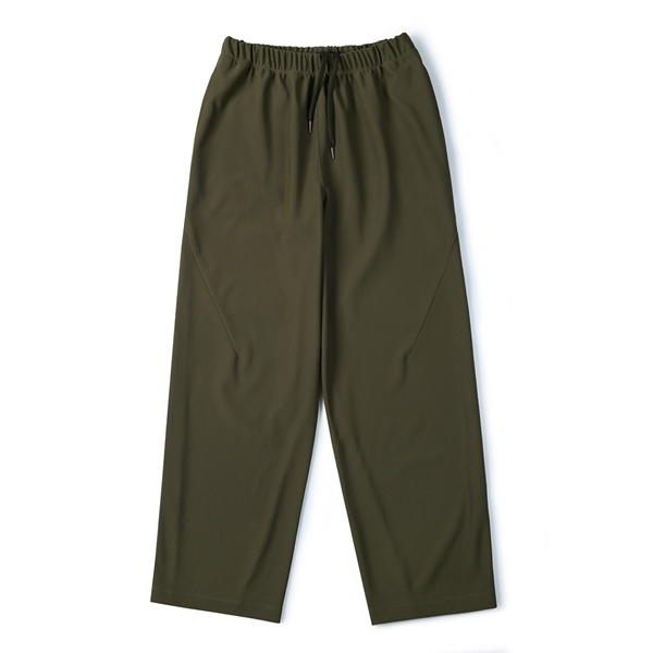 Rib Jersey Pants (Olive)