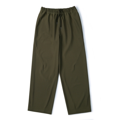 Rib Jersey Pants (Olive)