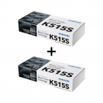 [1+1] 삼성 정품 컬러 레이저프린터 토너 1,500매 + 1,500매 (검정) CLT-K515S