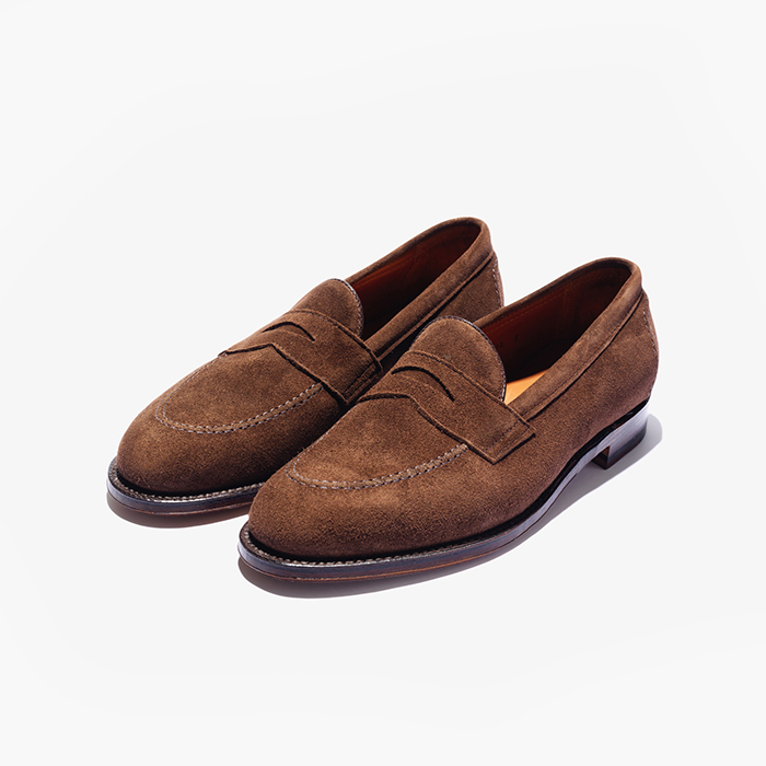 9697F (SUEDE PENNY LOAFER) BROWN