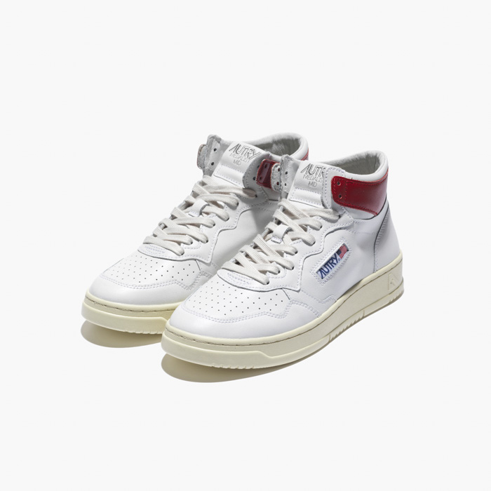 MEDALIST MID SNEAKERS LL (LEATHER/LEATHER) RED