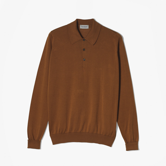 FINCHLEY POLO SHIRT BROWN