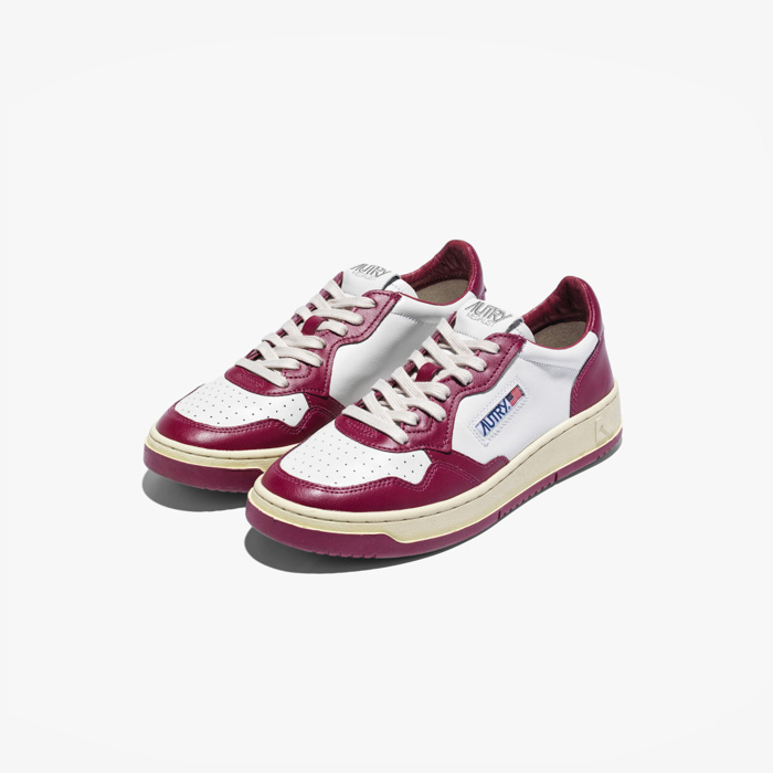 MEDALIST SNEAKERS WB (LEATHER/LEATHER) BORDO