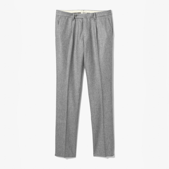 811 SLIM FIT FLANNEL PANT (FLANELLA CARDATA) HEATHERED GRAY