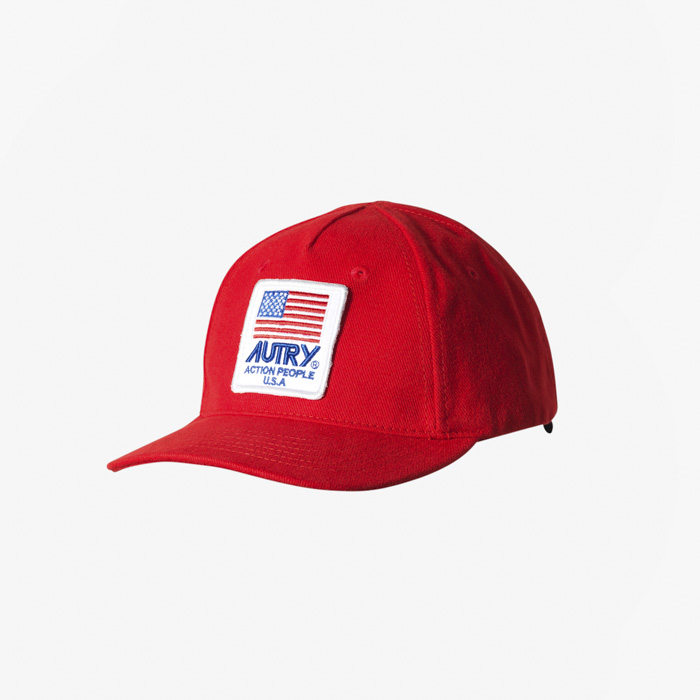 ICONIC PATCH CAP RED