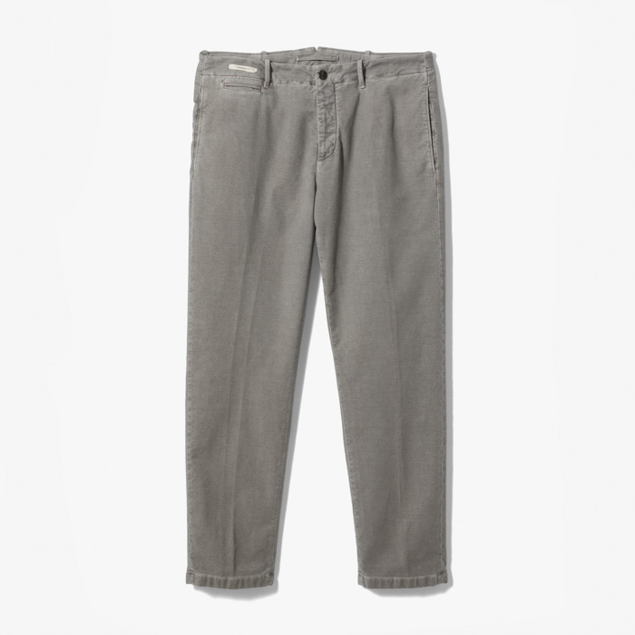 CHINO TAPERED FIT PANT (OLD DYED) GRAY