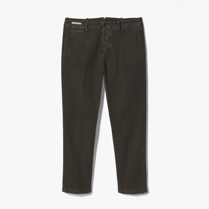 CHINO TAPERED FIT PANT (OLD DYED) MILITARY GREEN