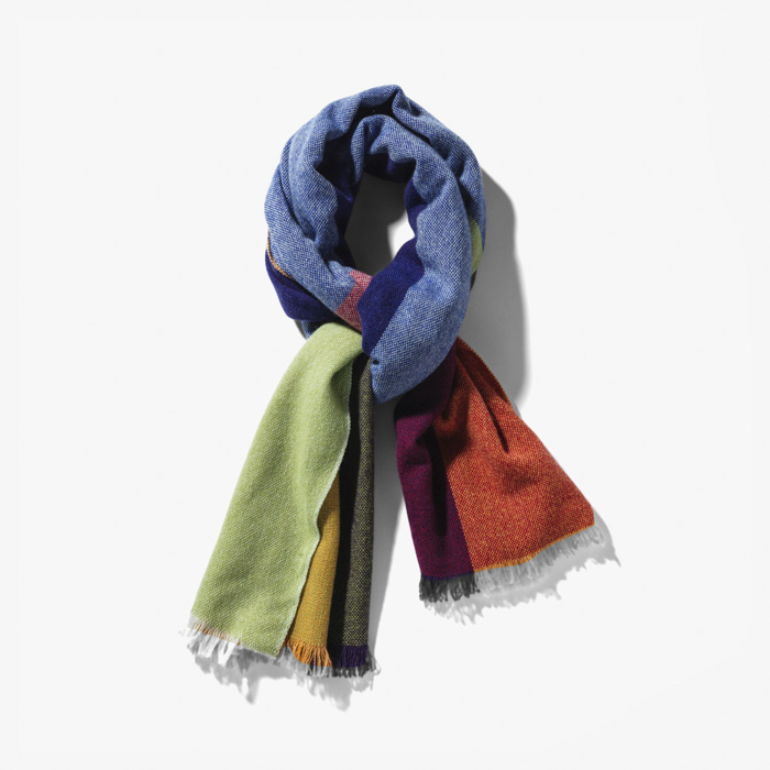 COUNTRY CASHMERE SCARF MULTI