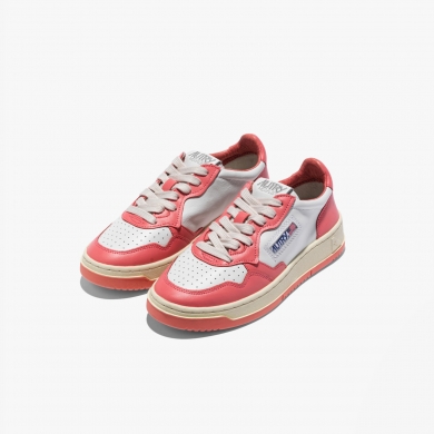 MEDALIST SNEAKERS WB (LEATHER/LEATHER) CORAL
