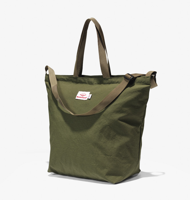 PACKABLE TOTE BAG (6.5oz RIPSTOP COTTON) OLIVE