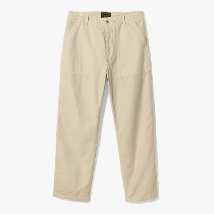 TEXAS 92 FATIGUE PANT (WASHED COTTON SATIN WIDE FIT) SAND