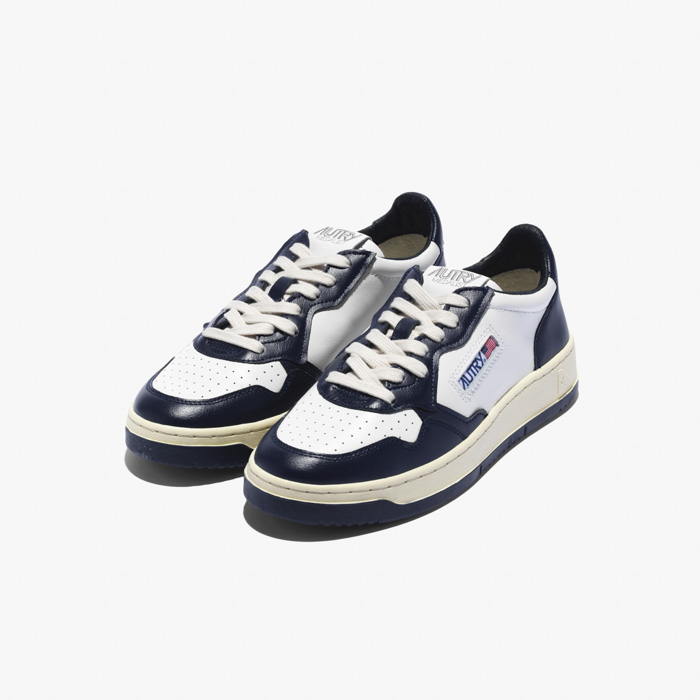 MEDALIST SNEAKERS WB (LEATHER/LEATHER) NAVY