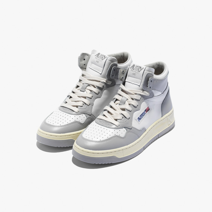 MEDALIST MID SNEAKERS WB(LEATHER/LEATHER) GRAY