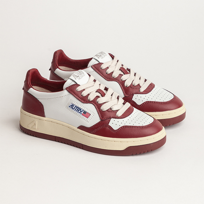 MEDALIST SNEAKERS WB (LEATHER/LEATHER) WINE