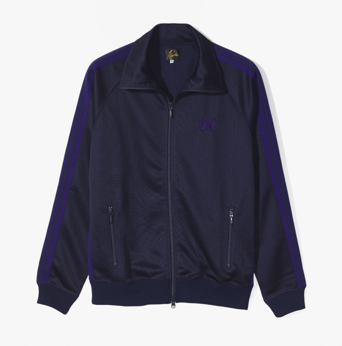 TRACK JACKET (POLY SMOOTH) NAVY