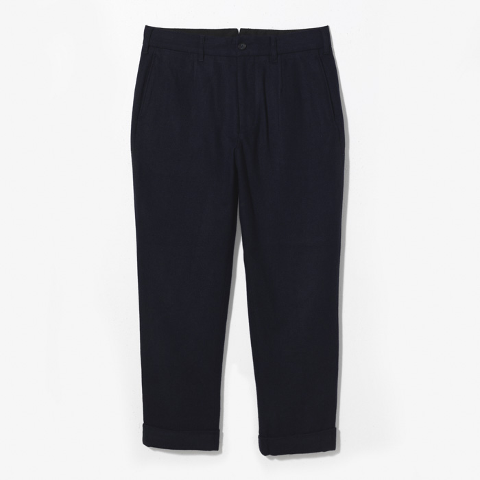 ANDOVER PANT (POLY WOOL FLANNEL) NAVY