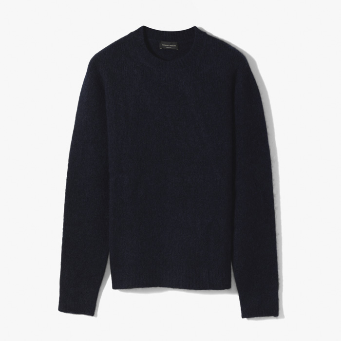 CASHMERE KNITWEAR (2PLY) NAVY