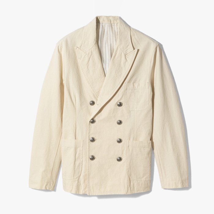 RALPH 324 DOUBLE BRASHED JACKET OFF-WHITE