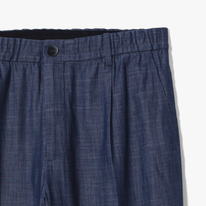 NEW PAUL COMFORT FIT PANT (CHAMBRAY) BLUE