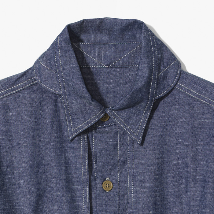 GUIDE SHIRTS SS WASHED BLUE